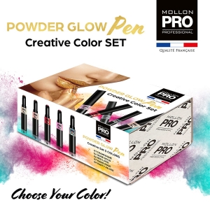 Powder Glow Pen Creative Set 5 Colors